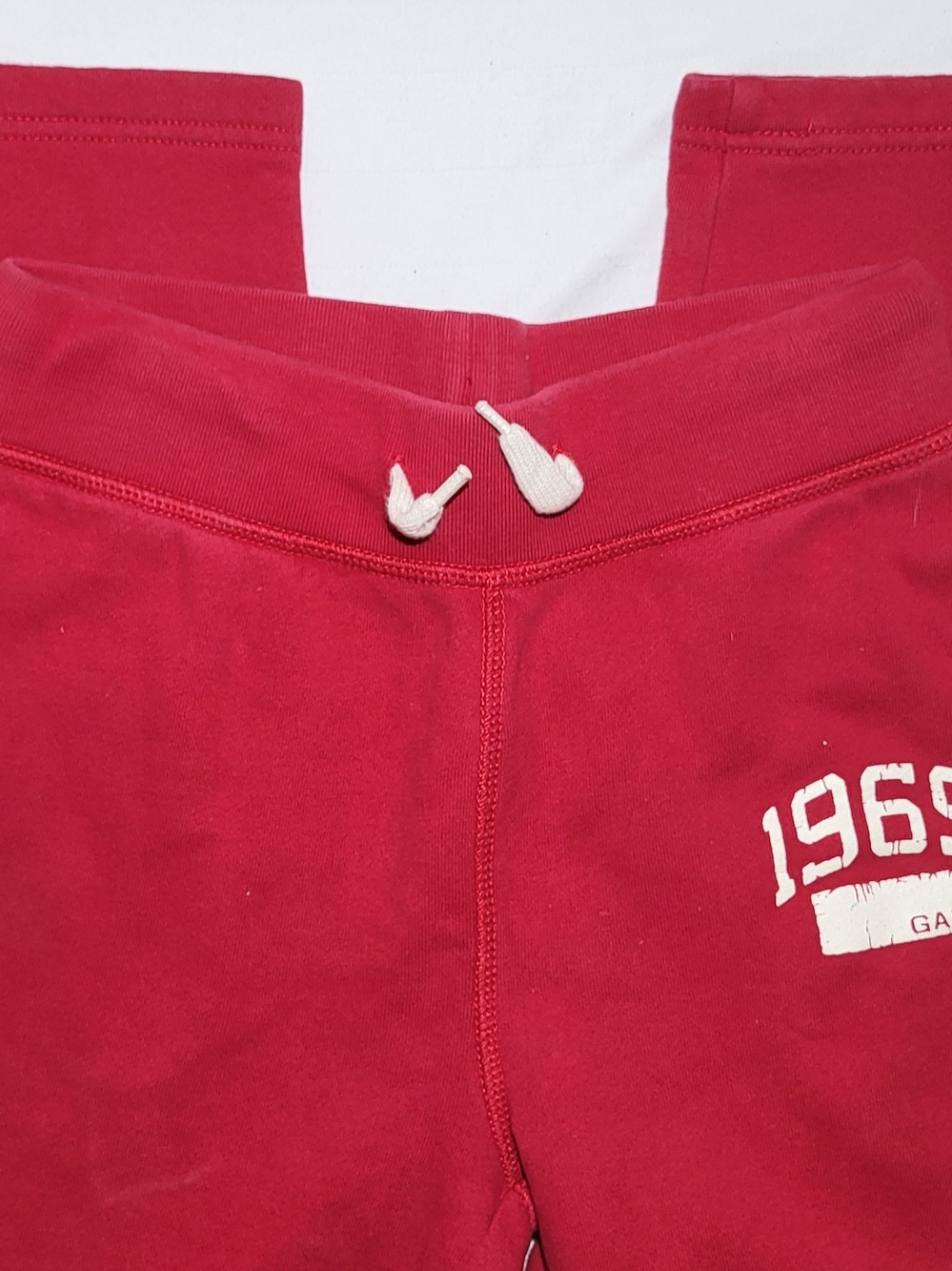 GAP Kids Red Drawstring Joggers